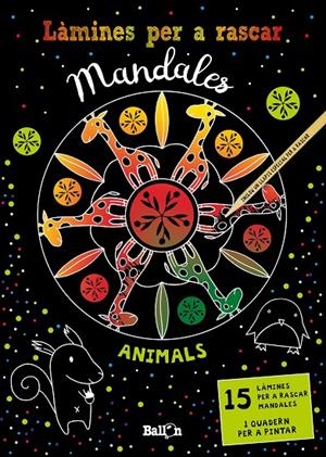 LÀMINES PER A RASCAR MANDALES. ANIMALS | 9789403213569 | Galatea Llibres | Librería online de Reus, Tarragona | Comprar libros en catalán y castellano online