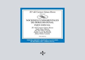 NOCIONES FUNDAMENTALES DE DERECHO PENAL | 9788430976522 | GÓMEZ RIVERO, Mª DEL CARMEN/NIETO MARTÍN, ADÁN/PÉREZ CEPEDA, ANA ISABEL/CORTÉS BECHIARELLI, EMILIO/N | Galatea Llibres | Llibreria online de Reus, Tarragona | Comprar llibres en català i castellà online