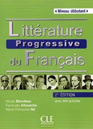 LITTÉRATURE PROGRESSIVE DU FRANÇAIS - NIVEAU DÉBUTANT - LIVRE + CD - 2º EDITIÓN | 9782090380729 | Galatea Llibres | Librería online de Reus, Tarragona | Comprar libros en catalán y castellano online