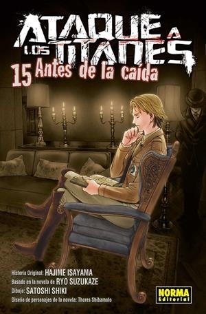 ATAQUE A LOS TITANES ANTES DE LA CAÍDA 15 | 9788467938791 | ISAYAMA, HAJIME | Galatea Llibres | Llibreria online de Reus, Tarragona | Comprar llibres en català i castellà online