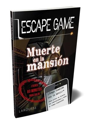 ESCAPE GAME. MUERTE EN LA MANSIÓN | 9788417720537 | Galatea Llibres | Llibreria online de Reus, Tarragona | Comprar llibres en català i castellà online