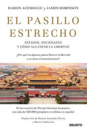EL PASILLO ESTRECHO | 9788423430819 | ACEMOGLU, DARON/ROBINSON, JAMES A. | Galatea Llibres | Librería online de Reus, Tarragona | Comprar libros en catalán y castellano online