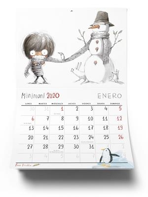 CALENDARIO MINIMONI 2020 | 9788491423683 | BONILLA RAYA, ROCIO | Galatea Llibres | Librería online de Reus, Tarragona | Comprar libros en catalán y castellano online