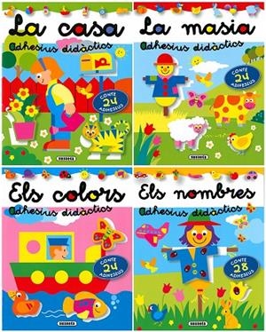 ADHESIUS DIDÀCTICS (4 TÍTOLS) | 9788467768466 | Galatea Llibres | Llibreria online de Reus, Tarragona | Comprar llibres en català i castellà online