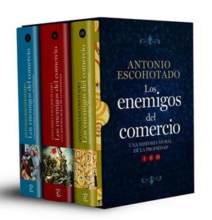 TRILOGÍA LOS ENEMIGOS DEL COMERCIO 3 VOLS. | 9788467057621 | ESCOHOTADO, ANTONIO | Galatea Llibres | Llibreria online de Reus, Tarragona | Comprar llibres en català i castellà online