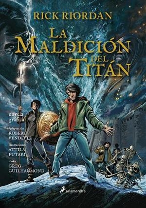 LA MALDICIÓN DEL TITÁN -NOVELA GRAFICA- | 9788498389708 | RIORDAN, RICK | Galatea Llibres | Librería online de Reus, Tarragona | Comprar libros en catalán y castellano online
