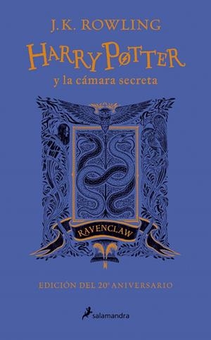 HARRY POTTER Y LA CÁMARA SECRETA. RAVENCLAW AZUL | 9788498389753 | ROWLING, J. K. | Galatea Llibres | Llibreria online de Reus, Tarragona | Comprar llibres en català i castellà online