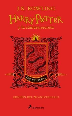 HARRY POTTER Y LA CÁMARA SECRETA. GRYFFINDOR ROJO | 9788498389715 | ROWLING, J. K. | Galatea Llibres | Llibreria online de Reus, Tarragona | Comprar llibres en català i castellà online