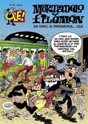 DA VINCI, EL PINTAMONA... LISA (OLÉ! MORTADELO 212) | 9788402422941 | IBÁÑEZ, FRANCISCO | Galatea Llibres | Llibreria online de Reus, Tarragona | Comprar llibres en català i castellà online