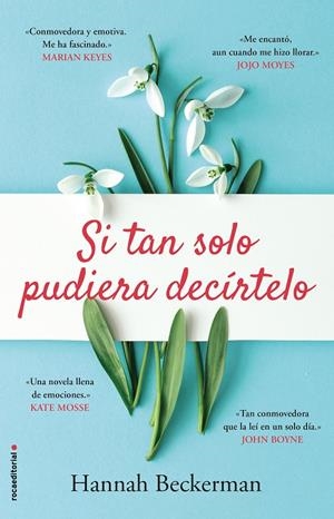 SI TAN SOLO PUDIERA DECÍRTELO | 9788417805210 | BECKERMAN, HANNAH | Galatea Llibres | Llibreria online de Reus, Tarragona | Comprar llibres en català i castellà online