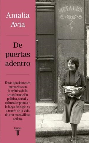 DE PUERTAS ADENTRO | 9788430623297 | AVIA, AMALIA | Galatea Llibres | Llibreria online de Reus, Tarragona | Comprar llibres en català i castellà online