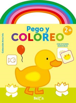 ARCO IRIS - PEGO Y COLOREO +2 PATO | 9789403214474 | BALLON | Galatea Llibres | Llibreria online de Reus, Tarragona | Comprar llibres en català i castellà online