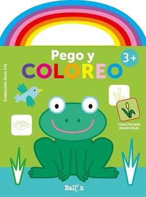 ARCO IRIS - PEGO Y COLOREO +3 RANA | 9789403214450 | BALLON | Galatea Llibres | Llibreria online de Reus, Tarragona | Comprar llibres en català i castellà online