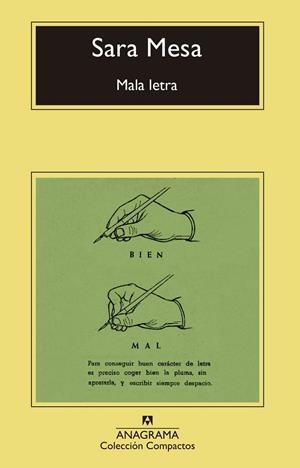 MALA LETRA | 9788433960580 | MESA, SARA | Galatea Llibres | Llibreria online de Reus, Tarragona | Comprar llibres en català i castellà online