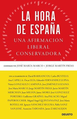 LA HORA DE ESPAÑA | 9788423431151 | MARCO, JOSÉ MARÍA / MARTÍN FRÍAS, JORGE | Galatea Llibres | Llibreria online de Reus, Tarragona | Comprar llibres en català i castellà online