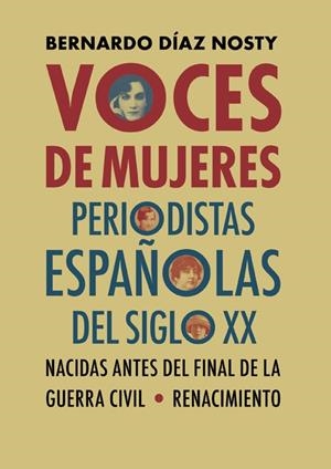 VOCES DE MUJERES | 9788417950583 | DÍAZ NOSTY, BERNARDO | Galatea Llibres | Llibreria online de Reus, Tarragona | Comprar llibres en català i castellà online