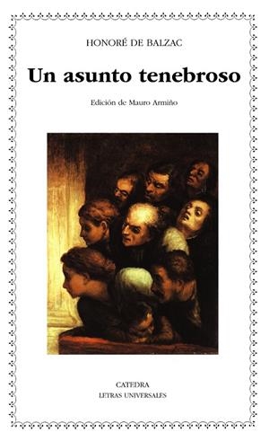 UN ASUNTO TENEBROSO | 9788437640730 | BALZAC, HONORÉ DE | Galatea Llibres | Llibreria online de Reus, Tarragona | Comprar llibres en català i castellà online