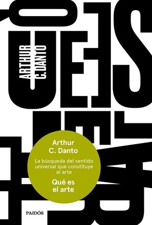 QUÉ ES EL ARTE | 9788449336621 | DANTO, ARTHUR C. | Galatea Llibres | Llibreria online de Reus, Tarragona | Comprar llibres en català i castellà online