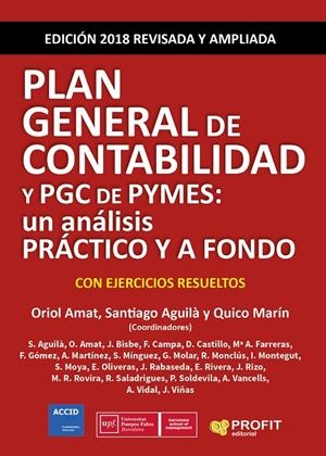 PLAN GENERAL DE CONTABILIDAD Y PGC DE PYMES | 9788416115648 | Galatea Llibres | Librería online de Reus, Tarragona | Comprar libros en catalán y castellano online
