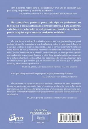 MINDFULNESS PARA ENSEÑAR Y APRENDER -NOVA EDICIO- | 9788484456971 | SCHOEBERLEIN, DEBORAH/SHETH, SUKI | Galatea Llibres | Llibreria online de Reus, Tarragona | Comprar llibres en català i castellà online