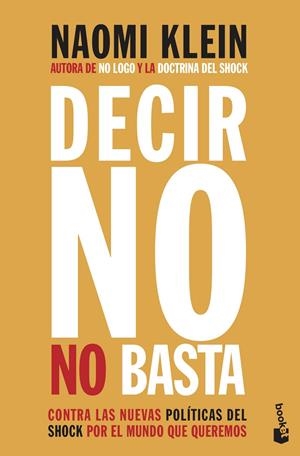 DECIR NO NO BASTA | 9788408222514 | KLEIN, NAOMI | Galatea Llibres | Librería online de Reus, Tarragona | Comprar libros en catalán y castellano online