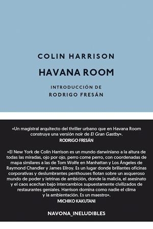HAVANA ROOM | 9788417978334 | HARRISON, COLIN | Galatea Llibres | Llibreria online de Reus, Tarragona | Comprar llibres en català i castellà online