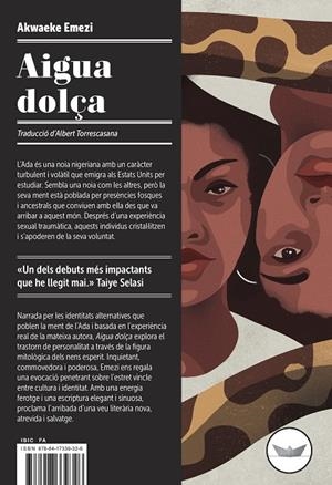 AIGUA DOLÇA | 9788417339326 | EMEZI, AKWAEKE | Galatea Llibres | Librería online de Reus, Tarragona | Comprar libros en catalán y castellano online