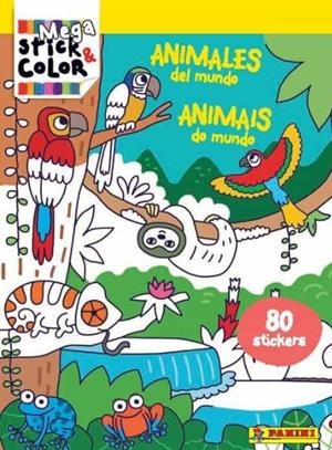 ANIMALES DEL MUNDO MEGA STICK & COLOR | 9788427871700 | VV.AA. | Galatea Llibres | Librería online de Reus, Tarragona | Comprar libros en catalán y castellano online