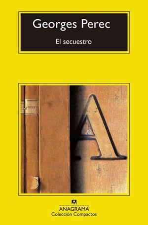 EL SECUESTRO | 9788433960627 | PEREC, GEORGES | Galatea Llibres | Llibreria online de Reus, Tarragona | Comprar llibres en català i castellà online
