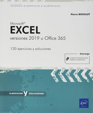 EXCEL 2019 VERSIONES 2019 U OFFICE 365 | 9782409024122 | RIGOLLET, PIERRE | Galatea Llibres | Llibreria online de Reus, Tarragona | Comprar llibres en català i castellà online