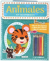 KIT DE DIVERSION ANIMALES | 9788417695194 | AA.VV | Galatea Llibres | Librería online de Reus, Tarragona | Comprar libros en catalán y castellano online