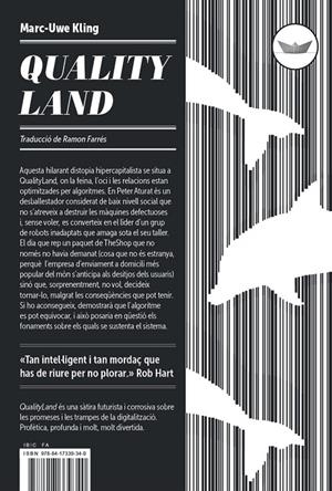 QUALITYLAND | 9788417339340 | KLING, MARC-UWE | Galatea Llibres | Llibreria online de Reus, Tarragona | Comprar llibres en català i castellà online