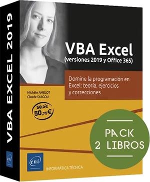 VBA EXCEL (VERSIONES 2019 Y OFFICE 365) | 9782409024825 | DUIGOU, CLAUDE | Galatea Llibres | Llibreria online de Reus, Tarragona | Comprar llibres en català i castellà online
