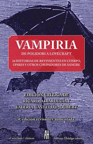 VAMPIRIA DE POLIDORI A LOVECRAFT - NE | 9788416287178 | LOVECRAFT, H. P./HAWTHORNE, NATHANIEL/MERIMÉE, PROSPER/DUMAS, ALEXANDRE/STOKER, BRAM | Galatea Llibres | Llibreria online de Reus, Tarragona | Comprar llibres en català i castellà online