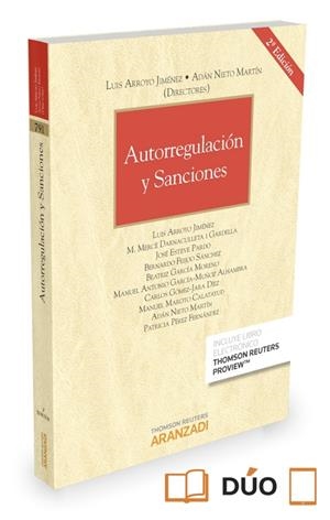 AUTORREGULACIÓN Y SANCIONES (PAPEL + E-BOOK) | 9788490988183 | ARROYO JIMENEZ , LUIS/NIETO MARTÍN, ADÁN | Galatea Llibres | Librería online de Reus, Tarragona | Comprar libros en catalán y castellano online
