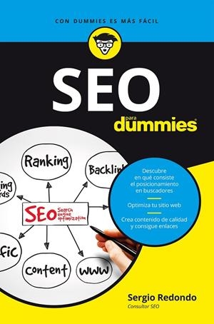 SEO PARA DUMMIES | 9788432905896 | REDONDO NOVAL, SERGIO SILVERIO | Galatea Llibres | Librería online de Reus, Tarragona | Comprar libros en catalán y castellano online