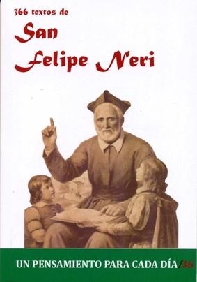 366 TEXTOS DE SAN FELIPE NERI | 9788415915256 | CERVERA BARRANCO, PABLO | Galatea Llibres | Librería online de Reus, Tarragona | Comprar libros en catalán y castellano online