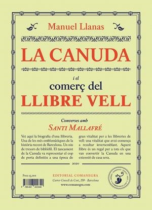 LA CANUDA I EL COMERÇ DEL LLIBRE VELL | 9788418022401 | LLANAS PONT, MANUEL | Galatea Llibres | Llibreria online de Reus, Tarragona | Comprar llibres en català i castellà online