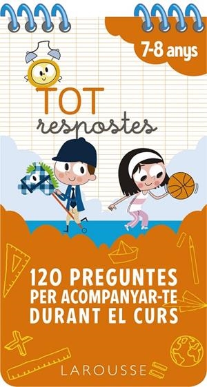 TOT RESPOSTES. 120 PREGUNTES PER ACOMPANYAR-TE DURANT EL CURS. 7-8 ANYS | 9788417720841 | Galatea Llibres | Llibreria online de Reus, Tarragona | Comprar llibres en català i castellà online