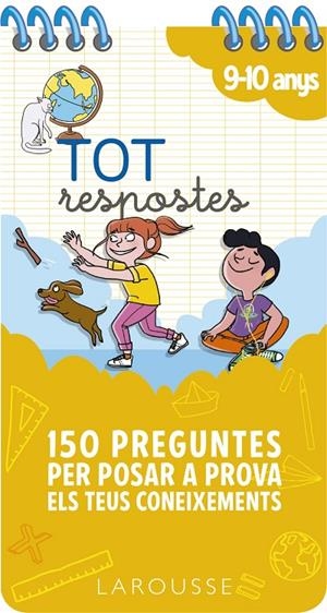 TOT RESPOSTES.150 PREGUNTES PER POSAR A PROVA ELS TEUS CONEIXEMENTS. 9-10 ANYS | 9788417720865 | Galatea Llibres | Llibreria online de Reus, Tarragona | Comprar llibres en català i castellà online