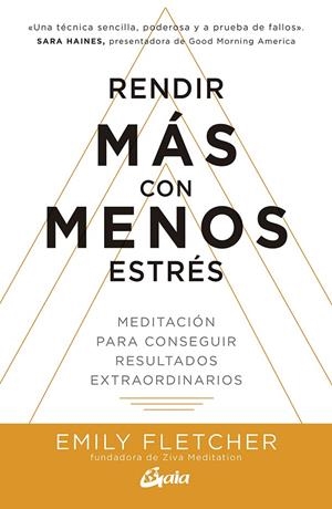 RENDIR MÁS CON MENOS ESTRÉS | 9788484458401 | FLETCHER, EMILY | Galatea Llibres | Llibreria online de Reus, Tarragona | Comprar llibres en català i castellà online