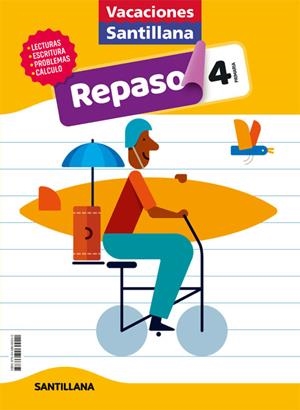 VACACIONES SANTILLANA 4 PRIMARIA ACTIVIDADES DE REPASO PARA EL VERANO | 9788468060040 | Galatea Llibres | Librería online de Reus, Tarragona | Comprar libros en catalán y castellano online