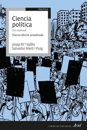 CIENCIA POLÍTICA | 9788434432758 | VALLÈS, JOSEP Mª / MARTÍ PUIG, SALVADOR | Galatea Llibres | Librería online de Reus, Tarragona | Comprar libros en catalán y castellano online