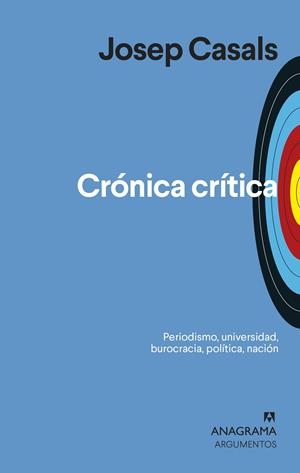 CRÓNICA CRÍTICA | 9788433964496 | CASALS, JOSEP | Galatea Llibres | Librería online de Reus, Tarragona | Comprar libros en catalán y castellano online