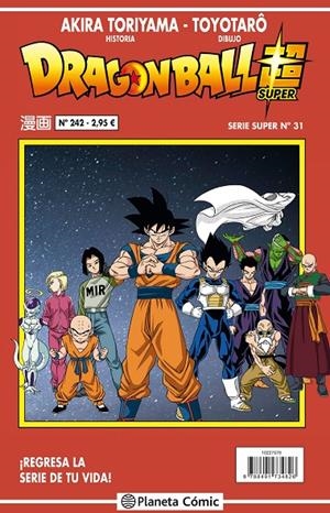 DRAGON BALL SERIE SUPER 31. ROJA 243 | 9788413410043 | TORIYAMA, AKIRA | Galatea Llibres | Librería online de Reus, Tarragona | Comprar libros en catalán y castellano online
