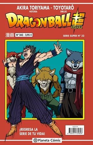 DRAGON BALL SERIE SUPER 32. ROJA 243 | 9788413410050 | TORIYAMA, AKIRA | Galatea Llibres | Librería online de Reus, Tarragona | Comprar libros en catalán y castellano online