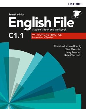 ENGLISH FILE C1 1 STUDENTS BOOK AND WORKBOOK WITH KEY FOURTH EDITION | 9780194058186 | Galatea Llibres | Llibreria online de Reus, Tarragona | Comprar llibres en català i castellà online