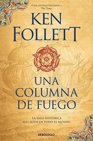 UNA COLUMNA DE FUEGO (SAGA LOS PILARES DE LA TIERRA 3) | 9788466351058 | FOLLETT, KEN | Galatea Llibres | Librería online de Reus, Tarragona | Comprar libros en catalán y castellano online