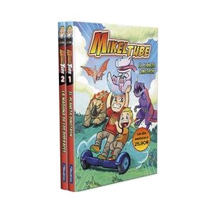 PACK MIKELTUBE: EL PLANETA DINOTRÓN | LA MÁQUINA DE LOS DISFRACES (MIKELTUBE 1 Y | 9788448856861 | MIKEL SÁNCHEZ, HENAR TORINOS Y DAVID DOMÍNGUEZ DOMÍNGUEZ | Galatea Llibres | Llibreria online de Reus, Tarragona | Comprar llibres en català i castellà online