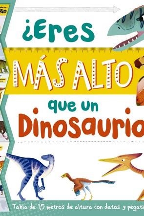 ERES MAS ALTO QUE UN DINOSAURIO? | 9788417080709 | VV.AA. | Galatea Llibres | Llibreria online de Reus, Tarragona | Comprar llibres en català i castellà online